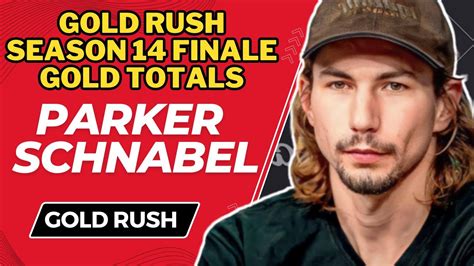 Parker Counts His Total Gold for the Season .